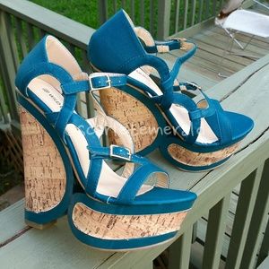 TEAL WEDGES